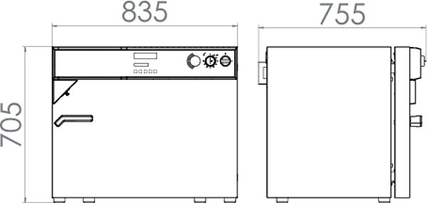 FP 115 Mekanik Konveksiyonlu Gelişmiş Zamanlayıcı Fonksiyonlu Kurutma ve Isıtma Fırını