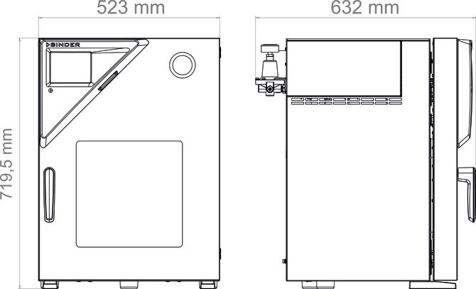 VDL 23 Vakumlu Etüv