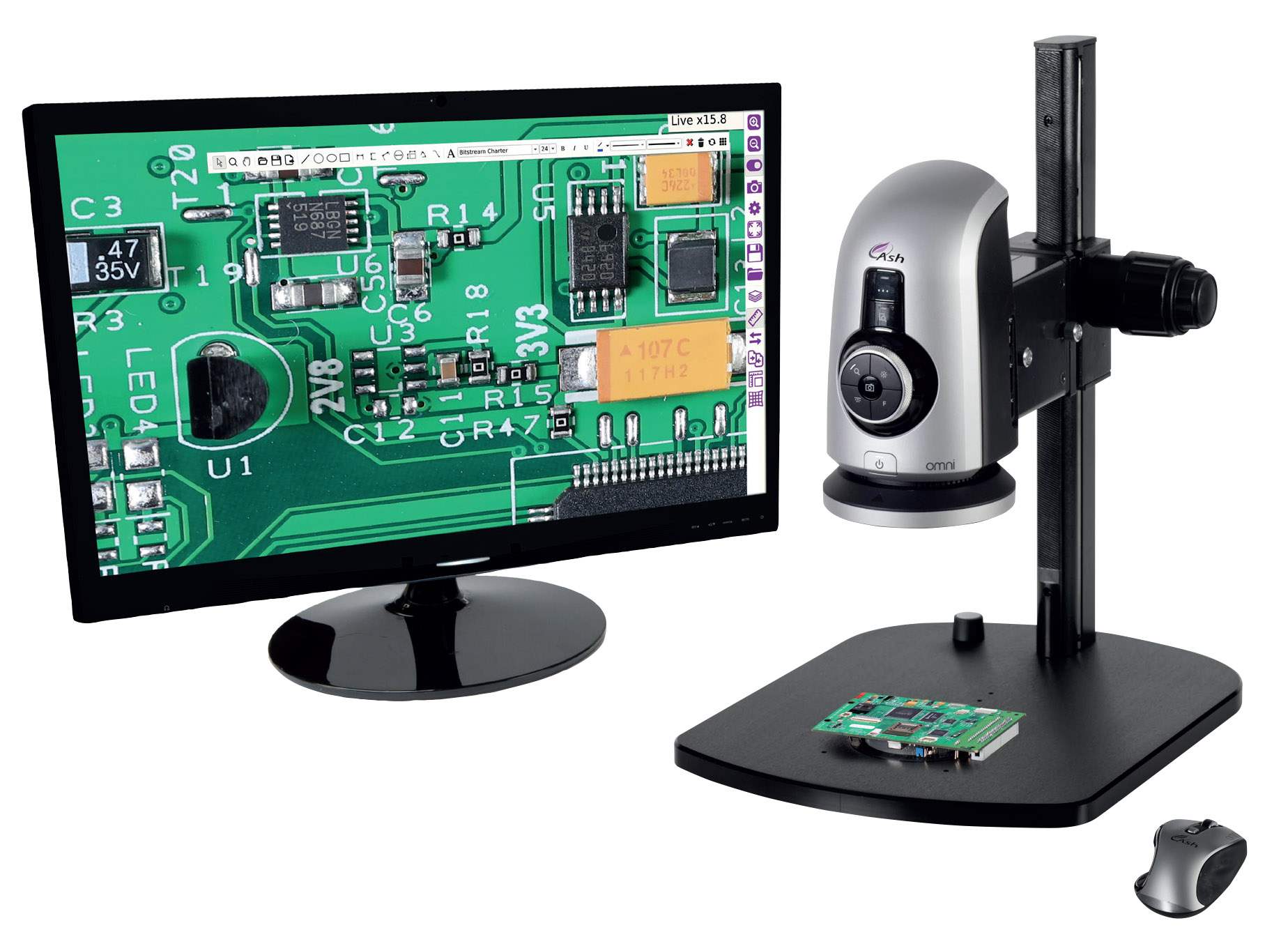 Omni 3 Dijital Mikroskop Sistemi 2D Measurement Version