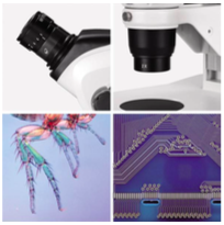 SOIF SZ810-B2/L Trinoüler Stereo Zoom Mikroskop LED 50x