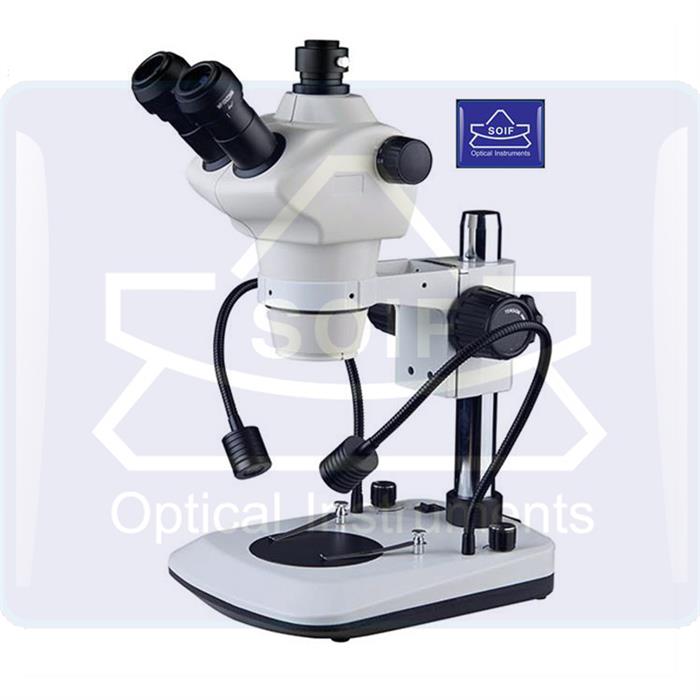 SOIF ST8050-B8LS Trinoküler Flexible Kollu Stereo Zoom Mikroskop 50x