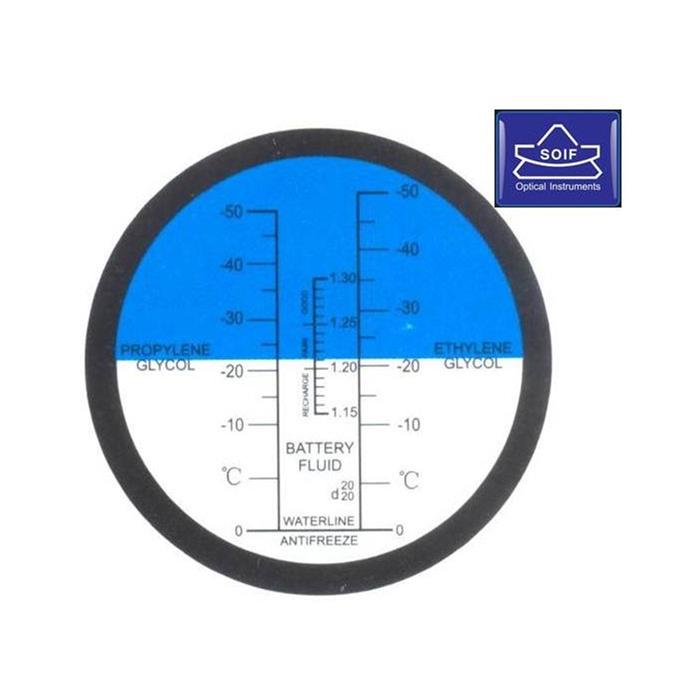 SOIF VBC2-T Akü ve Antifiriz Miktarı Ölçümü İçin El Tipi Refraktometre-ATC'li 