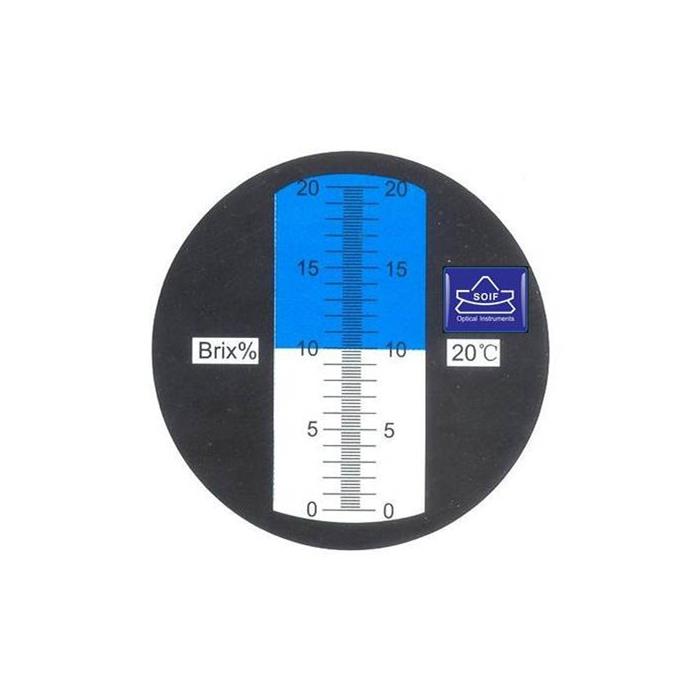 SOIF VBR20-T El Tipi Refraktometre - 0-20% Brix-ATC'li 