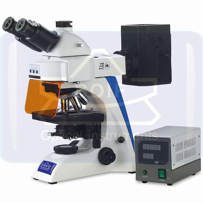 SOIF BK-FL2 Model Trinoküler Flerosan Ataçmanlı Araştırma Mikroskobu