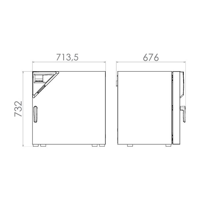 FD 115 Doğal Konveksiyonlu Kurutma ve Isıtma Fırını