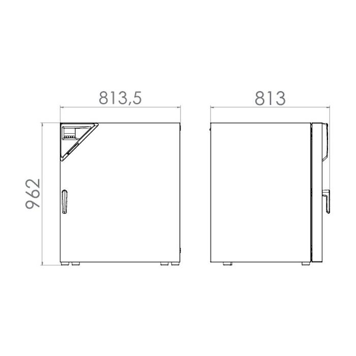 FD 260 Doğal Konveksiyonlu Kurutma ve Isıtma Fırını