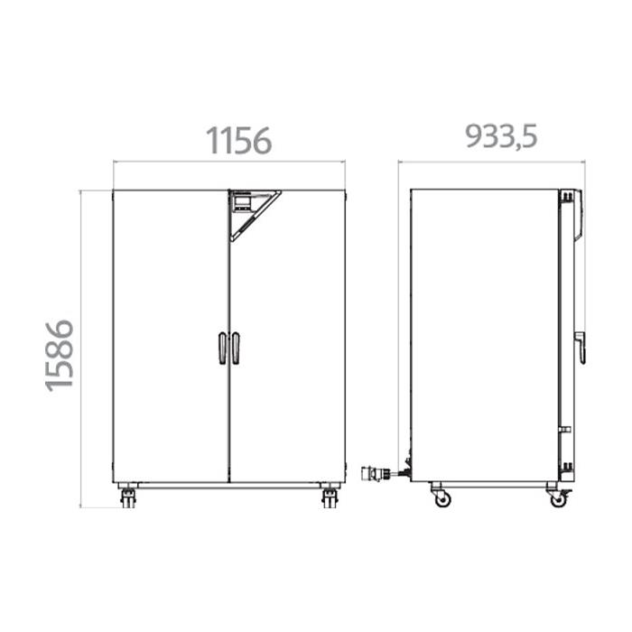 FD 720 Doğal Konveksiyonlu Kurutma ve Isıtma Fırını