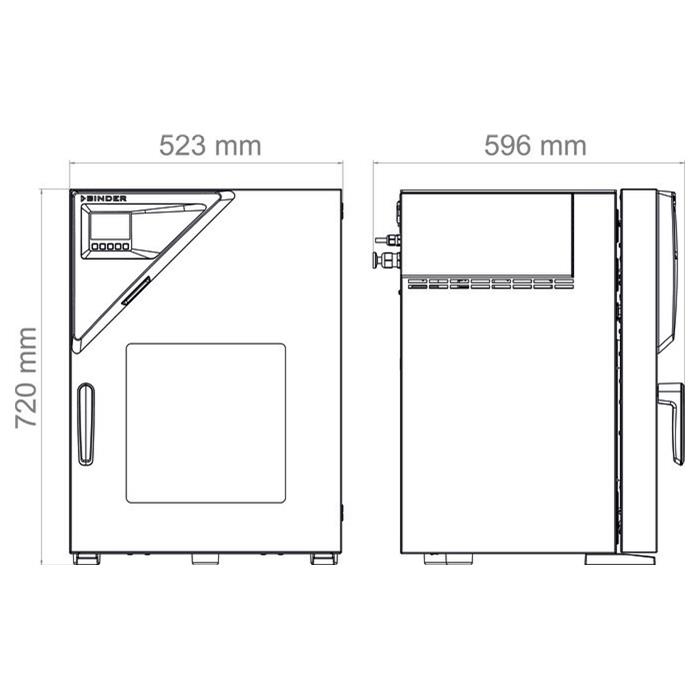 VD 23 Vakumlu Etüv