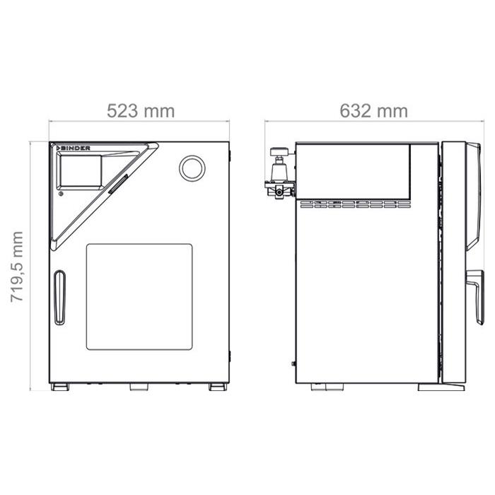 VDL 23 Vakumlu Etüv