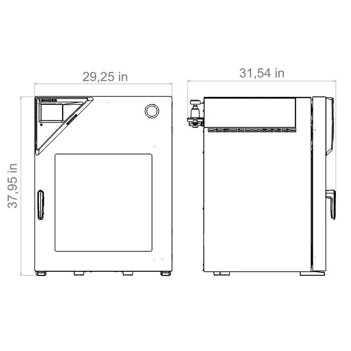 VDL 115 Vakumlu Etüv