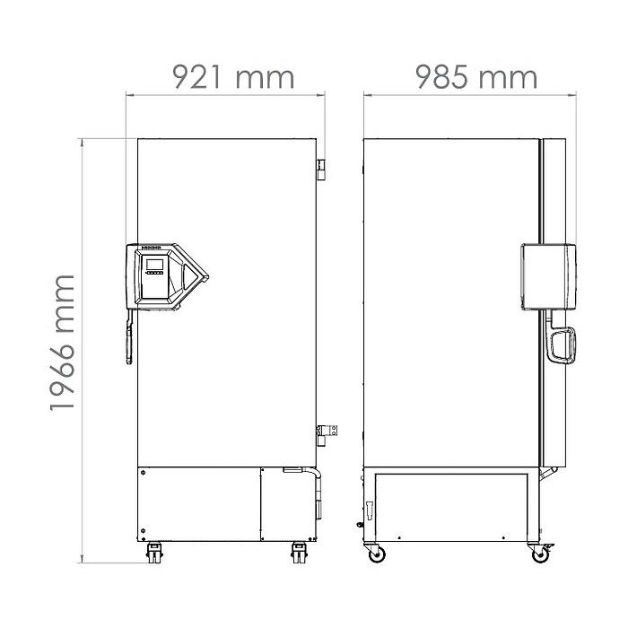 UFV 500 Ultra Düşük Sıcaklıklı Derin Dondurucuları