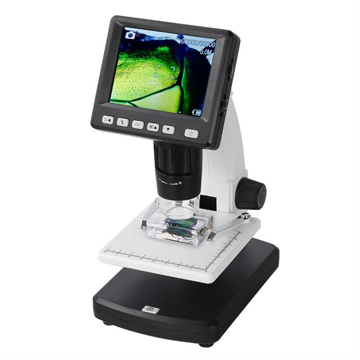 SOİF 5MP 500X LCD Ekranlı Dijital Stereo Mikroskop (4 GB SD KART + ŞARJ PİLİ)