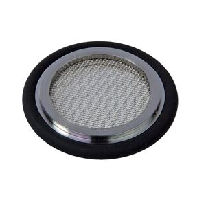 Ekranlı Merkezleme Halkası – DN 10 ISO-KF (Paslanmaz Çelik / FKM)