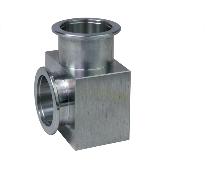 90° Dirsek (Elbow) – DN 40 ISO-KF (Alüminyum EN AW-2011)