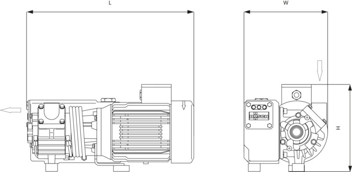R5 RA 0010 C - Rotary Vane Pump
