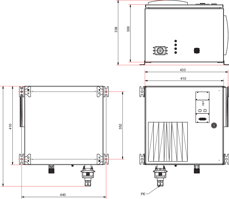 HiLobe 1302, Roots Pump, 400 V, external frequency converter