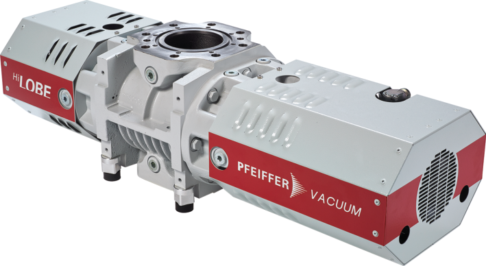 HiLobe 2104, Roots Pump, 400 V, integrated air cooling and external frequency converter