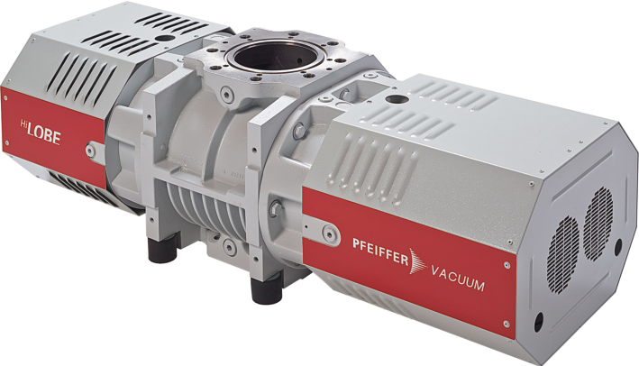 HiLobe 2704, Roots Pump, 400 V, integrated air cooling and external frequency converter